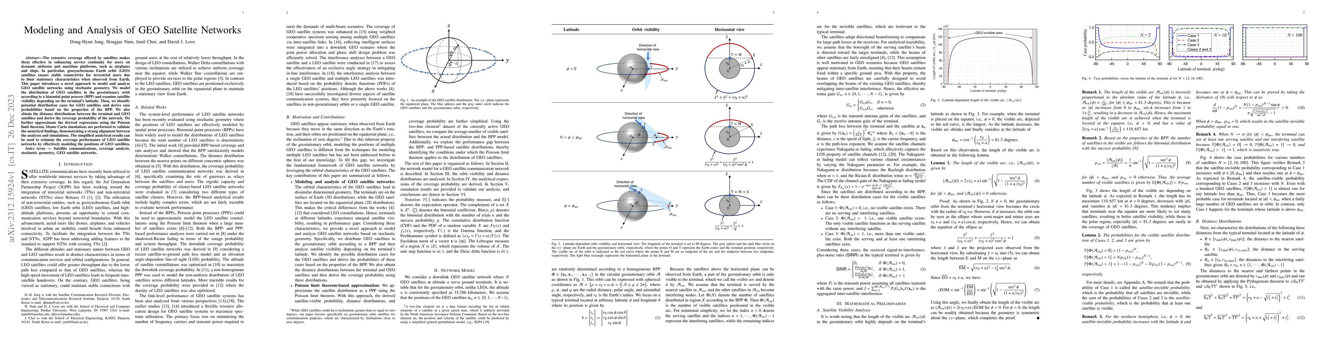 Thumbnail for Modeling and Analysis of GEO Satellite Networks