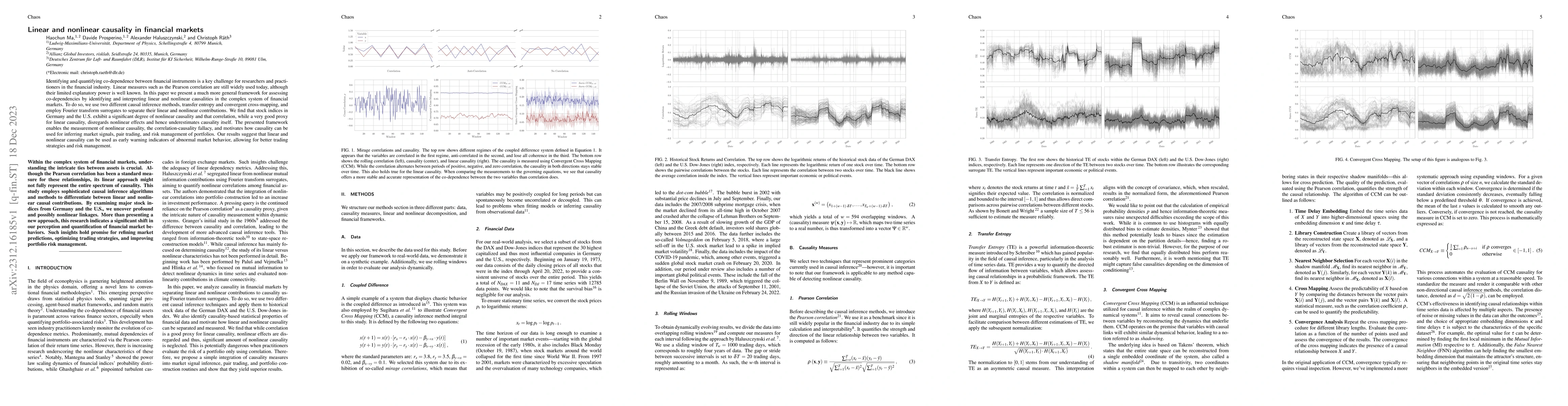 Thumbnail for Linear and nonlinear causality in financial markets