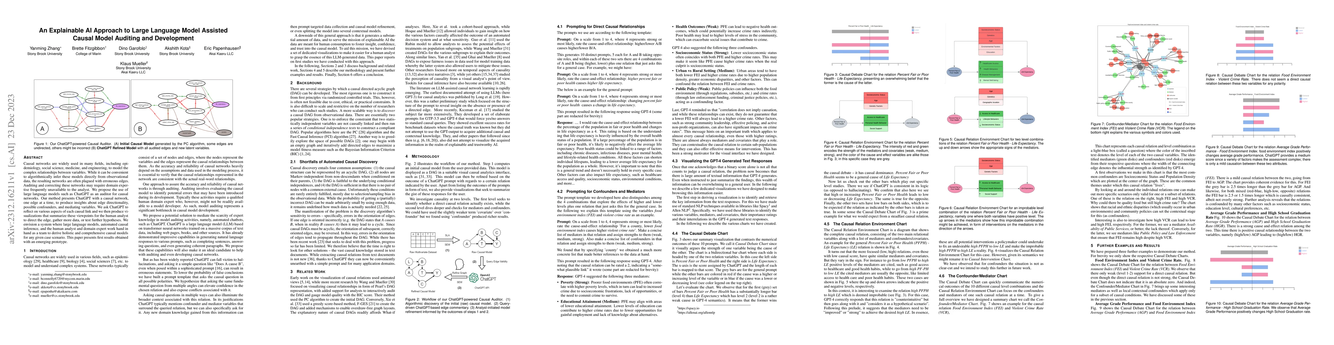 Thumbnail for An Explainable AI Approach to Large Language Model Assisted Causal Model
  Auditing and Development