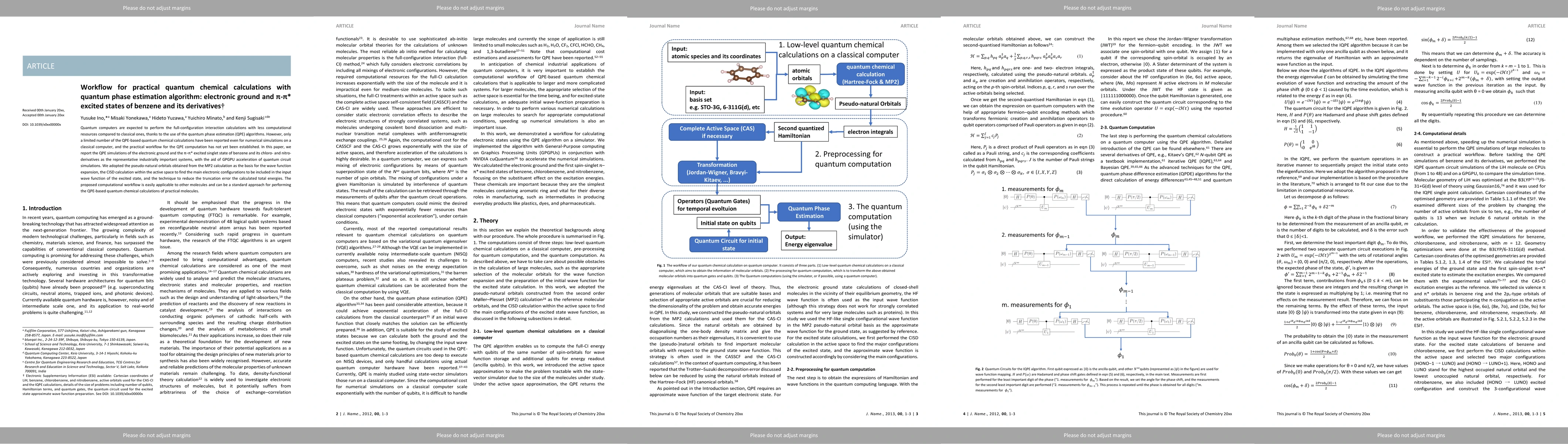 Thumbnail for Quantum Phase Estimations of Benzene and Its Derivatives on GPGPU
  Quantum Simulators