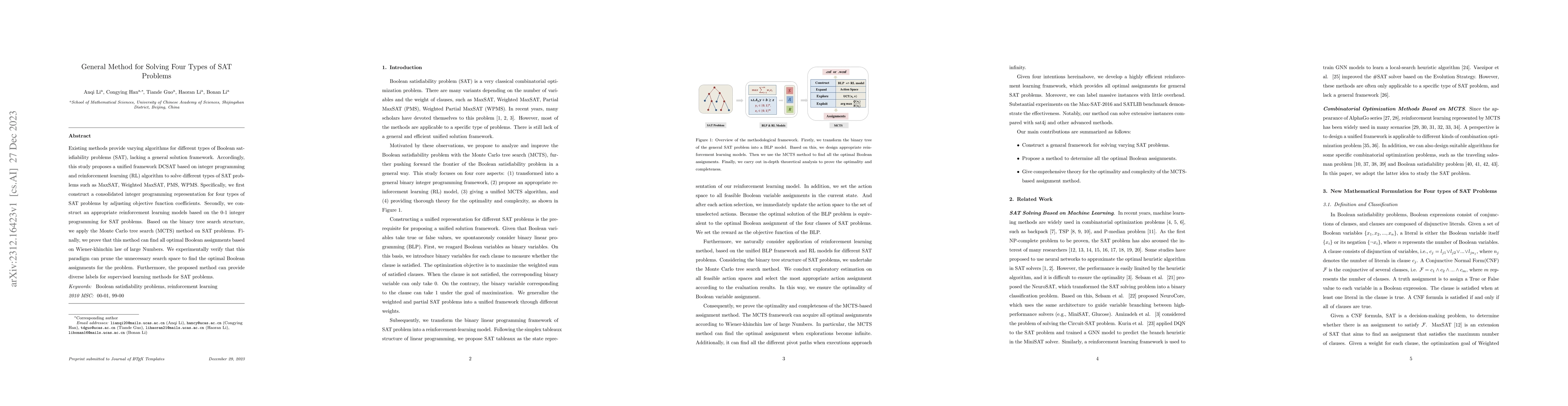 Thumbnail for General Method for Solving Four Types of SAT Problems