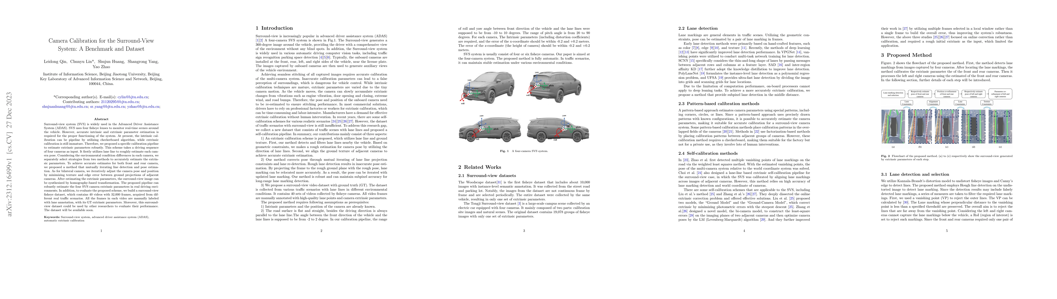 Thumbnail for Camera calibration for the surround-view system: a benchmark and dataset