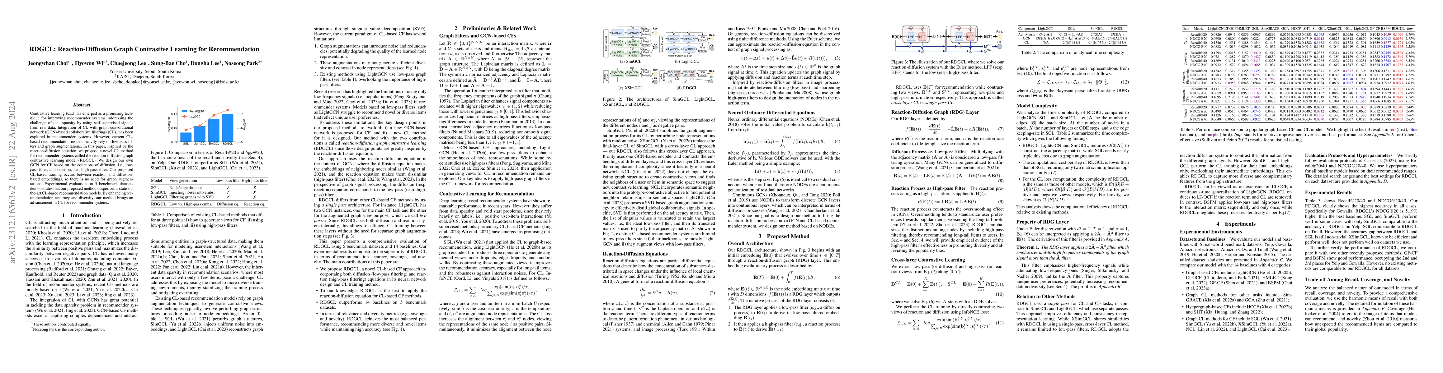Thumbnail for RDGCL: Reaction-Diffusion Graph Contrastive Learning for Recommendation