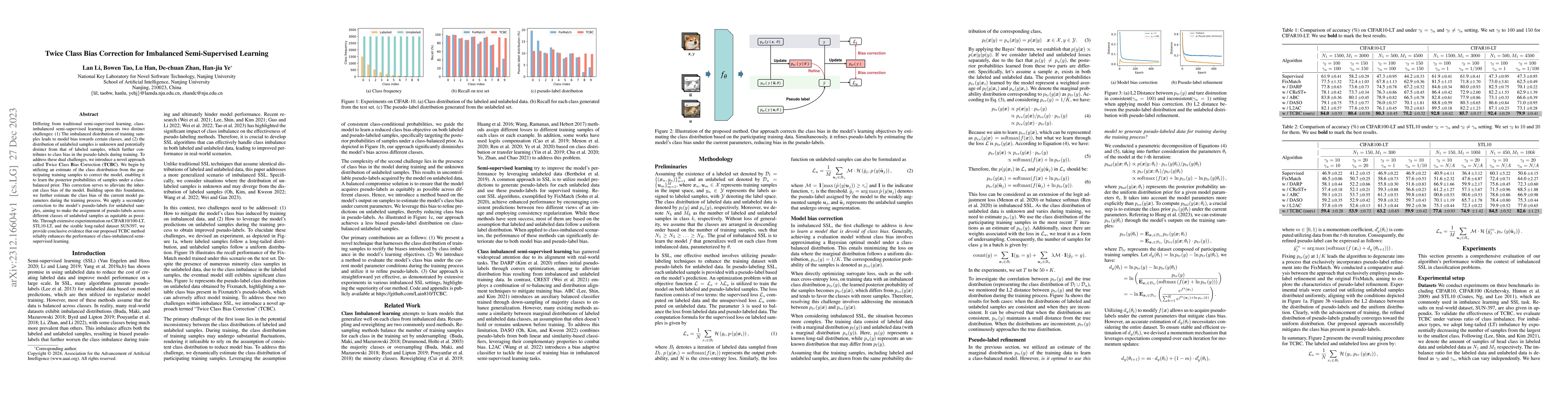 Thumbnail for Twice Class Bias Correction for Imbalanced Semi-Supervised Learning