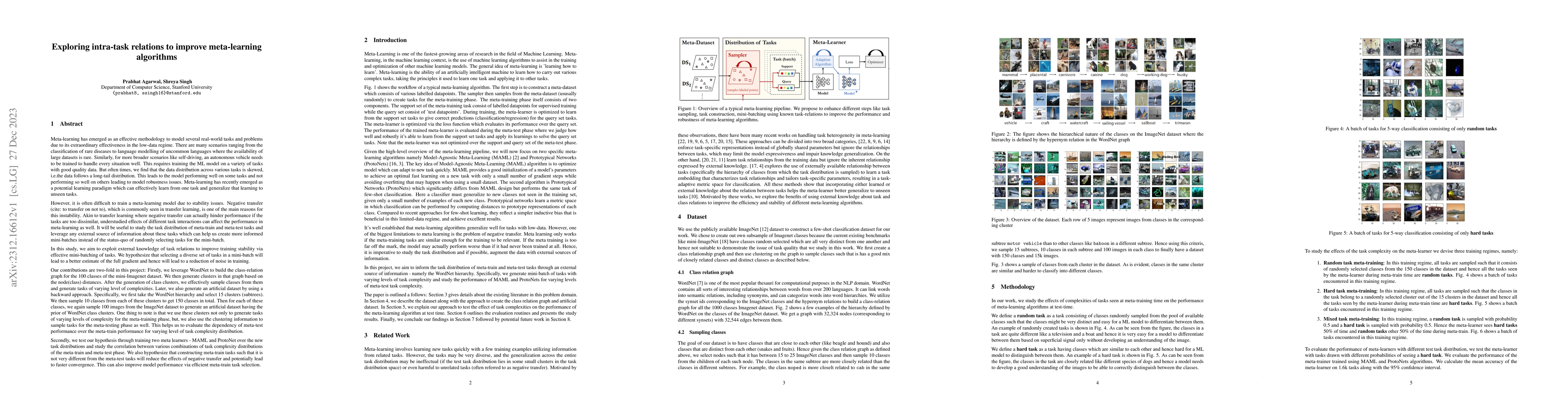Thumbnail for Exploring intra-task relations to improve meta-learning algorithms