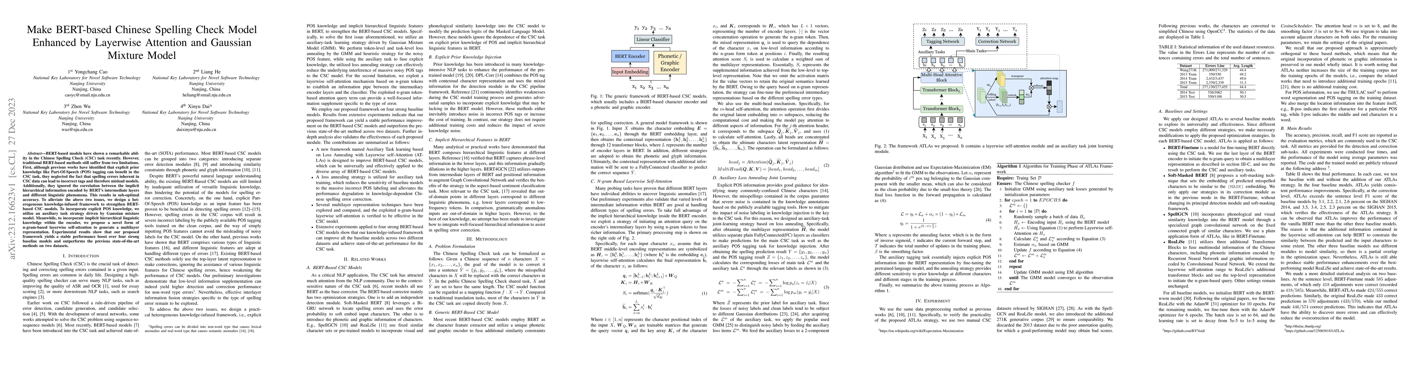 Thumbnail for Make BERT-based Chinese Spelling Check Model Enhanced by Layerwise
  Attention and Gaussian Mixture Model