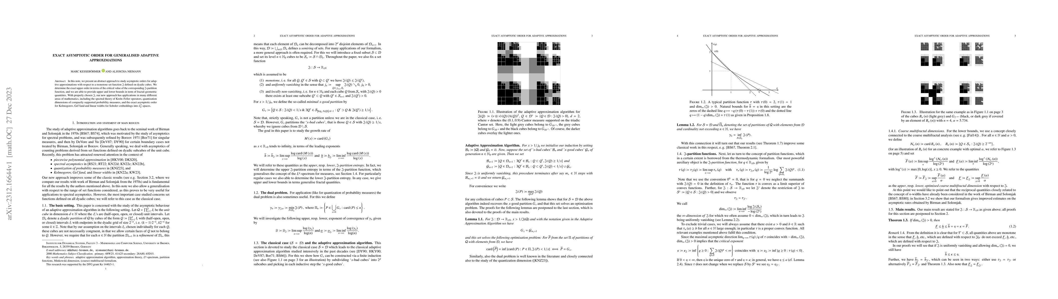 Thumbnail for Exact asymptotic order for generalised adaptive approximations