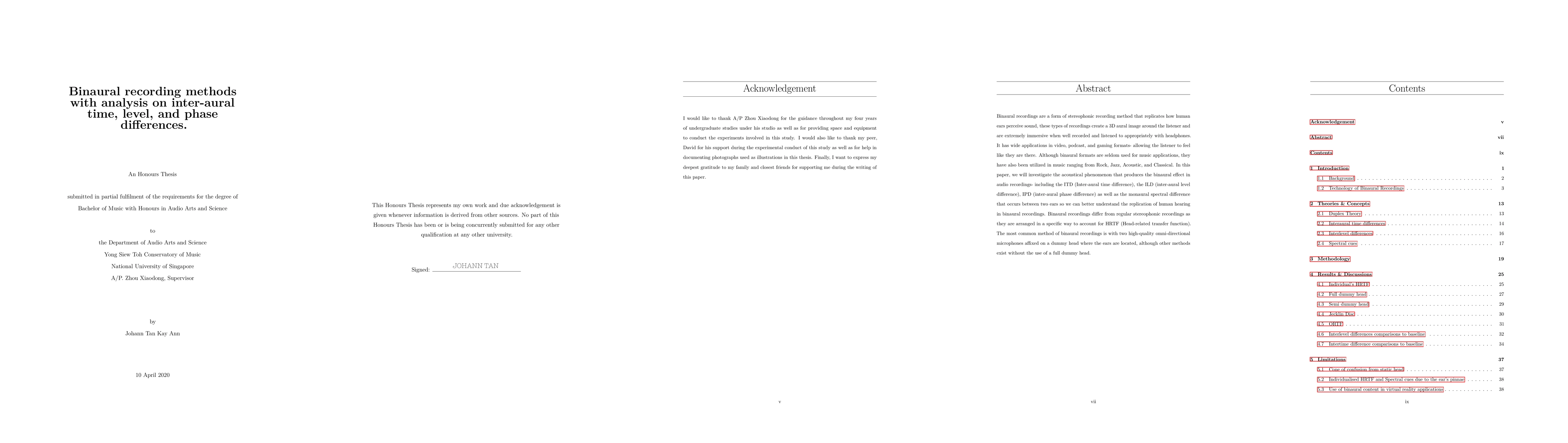 Thumbnail for Binaural recording methods with analysis on inter-aural time, level, and
  phase differences