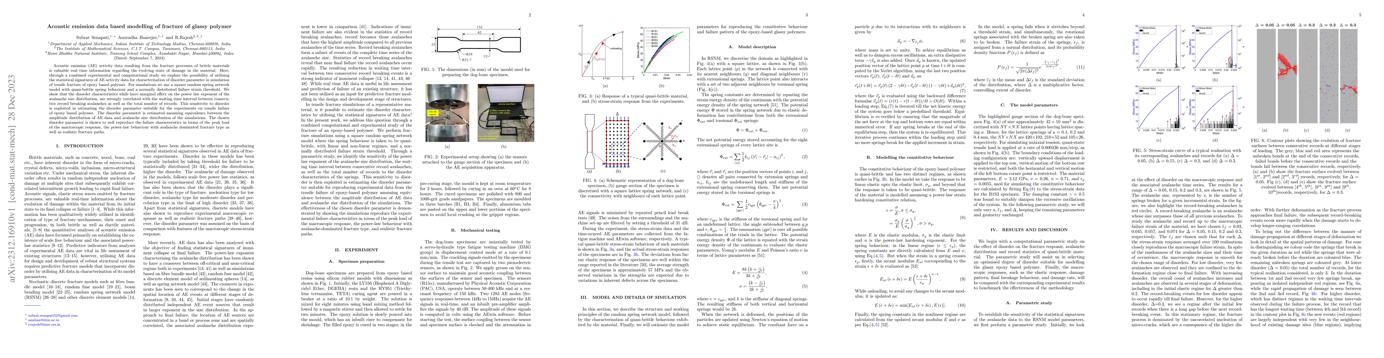 Thumbnail for Acoustic emission data based modelling of fracture of glassy polymer