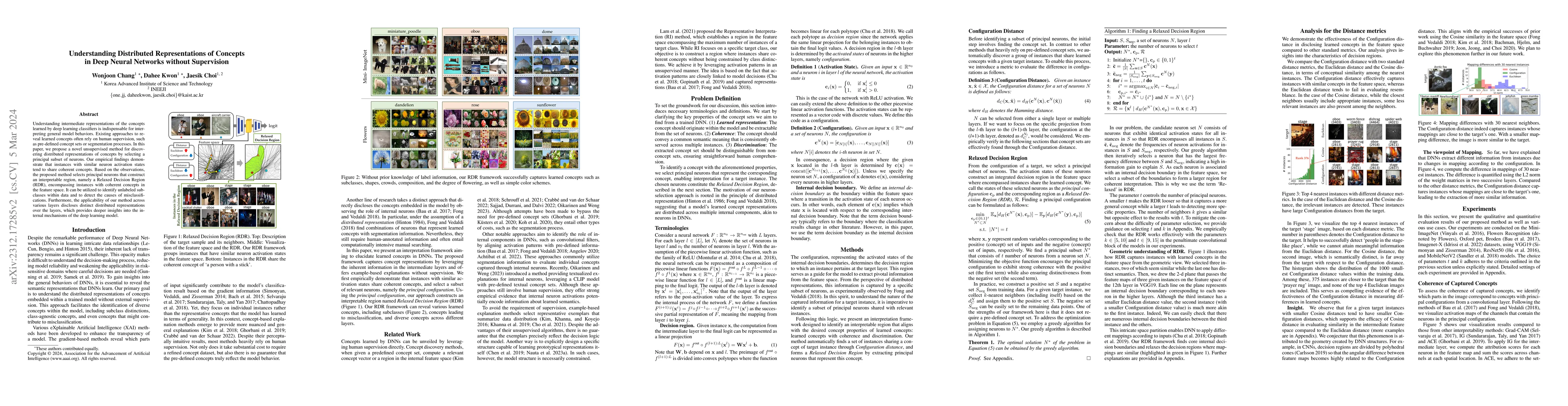 Thumbnail for Understanding Distributed Representations of Concepts in Deep Neural
  Networks without Supervision