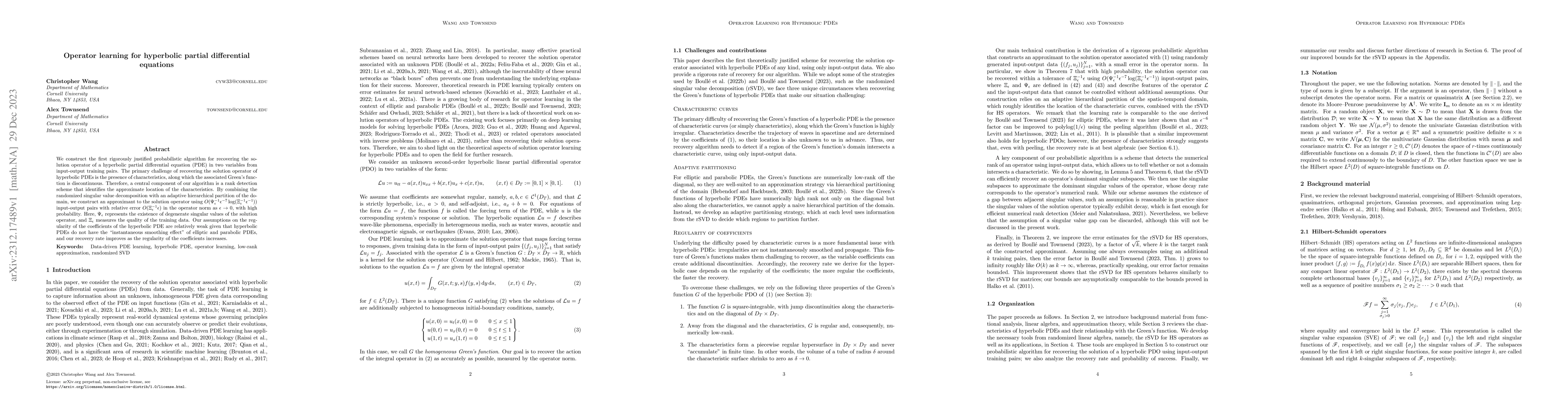 Thumbnail for Operator learning for hyperbolic partial differential equations