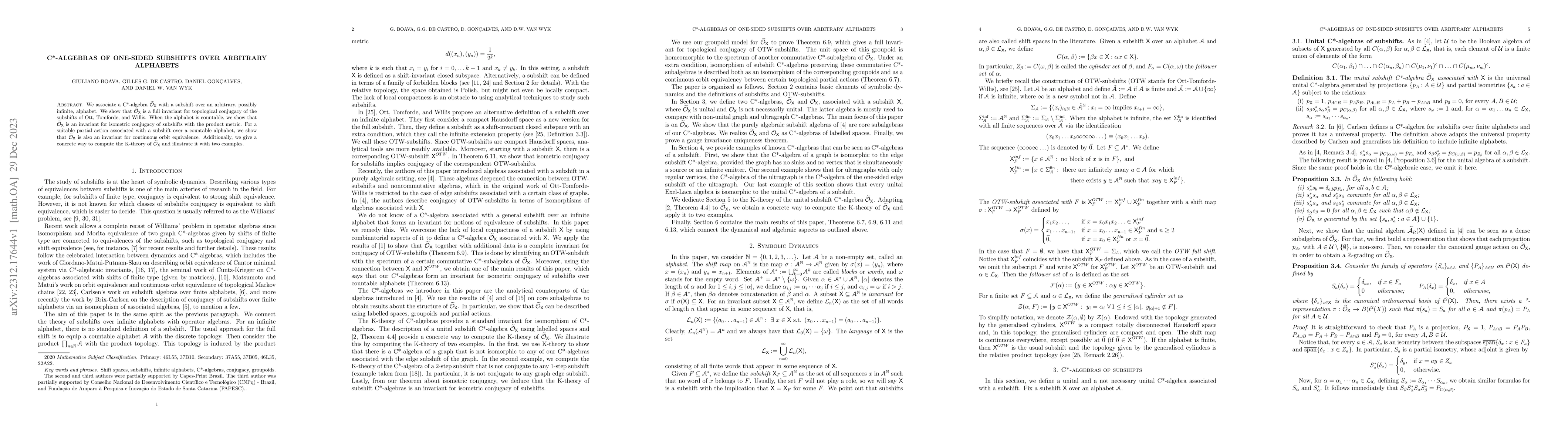 Thumbnail for C*-Algebras of one-sided subshifts over arbitrary alphabets