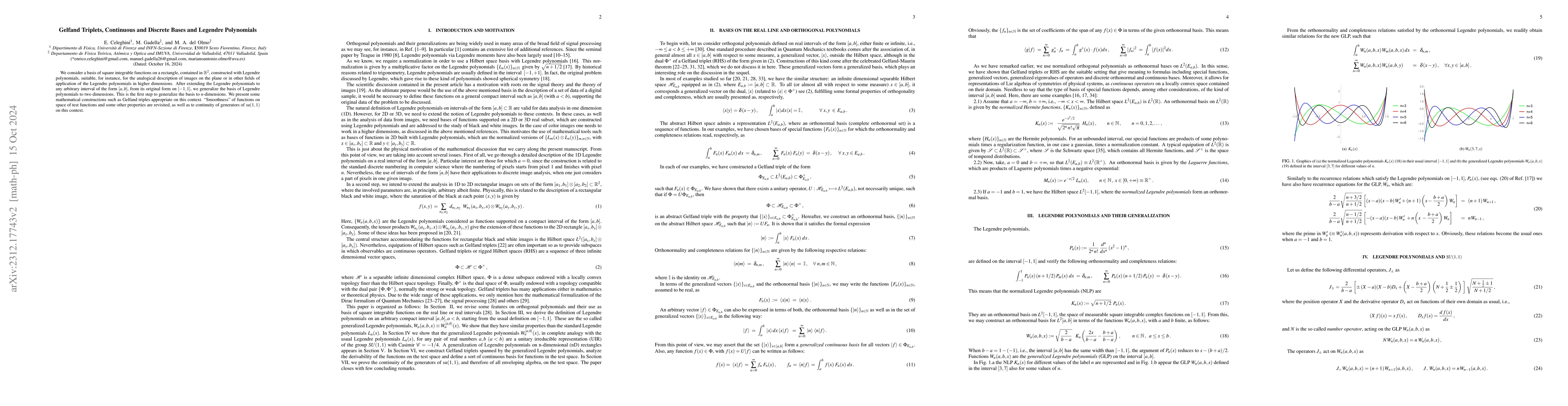 Thumbnail for Image Processing and Legendre Polynomials