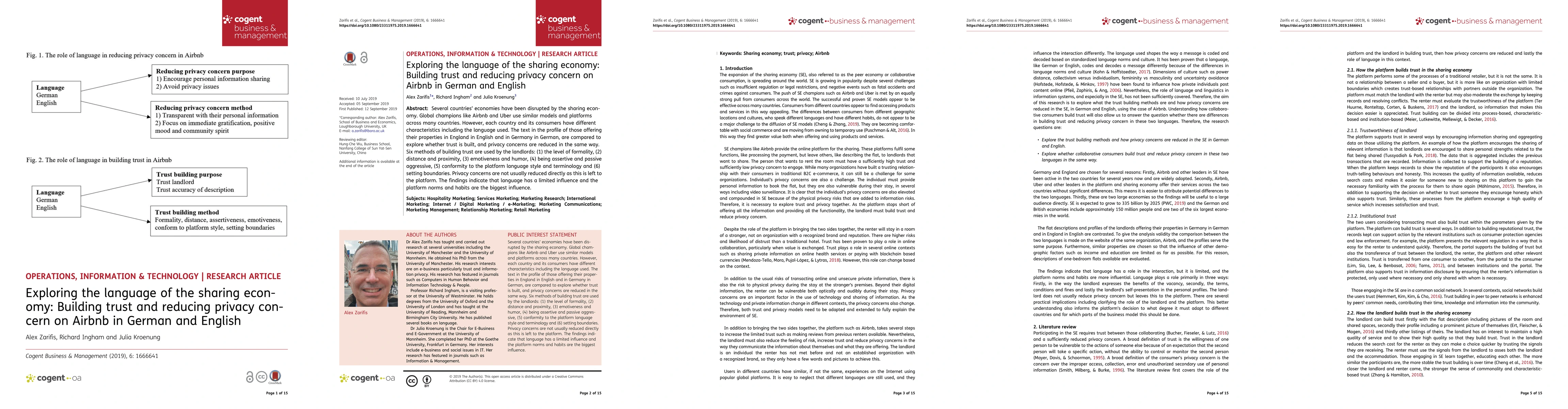 Thumbnail for Exploring the language of the sharing economy: Building trust and
  reducing privacy concern on Airbnb in German and English