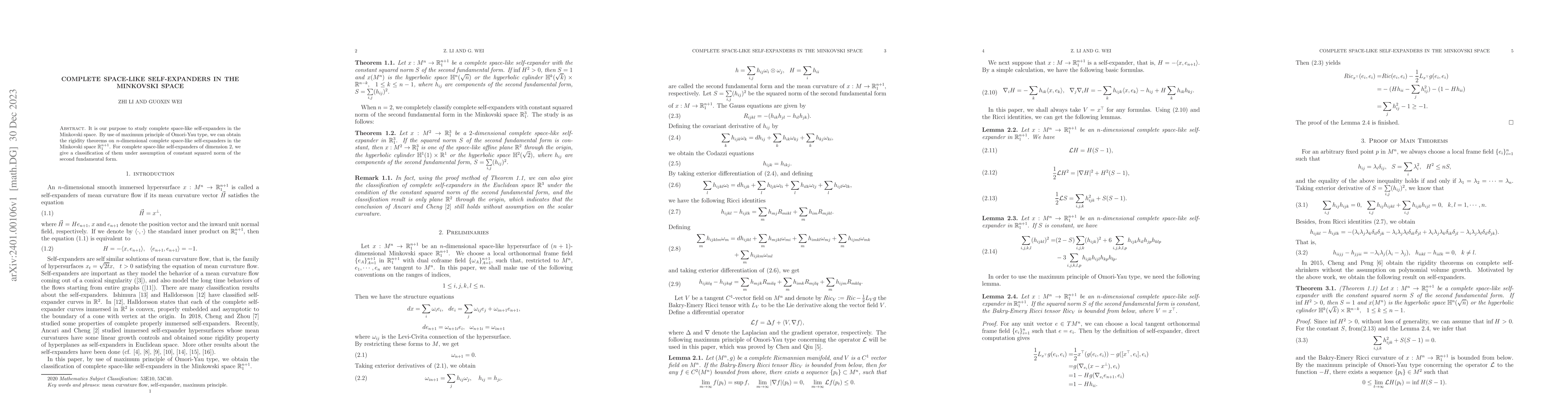 Thumbnail for Complete space-like self-expanders in the Minkovski space