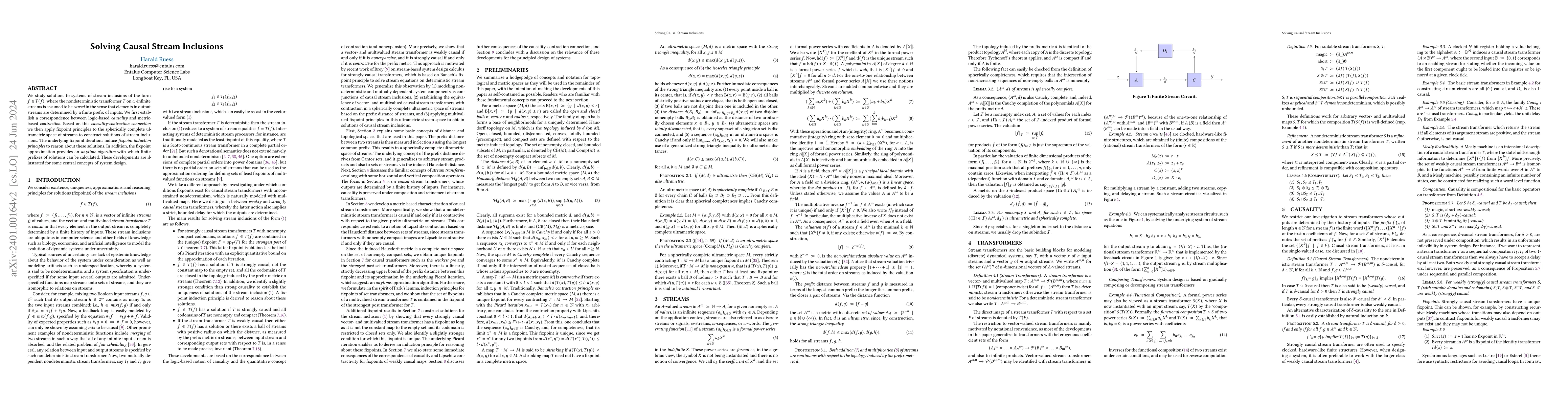 Thumbnail for Solving Causal Stream Inclusions