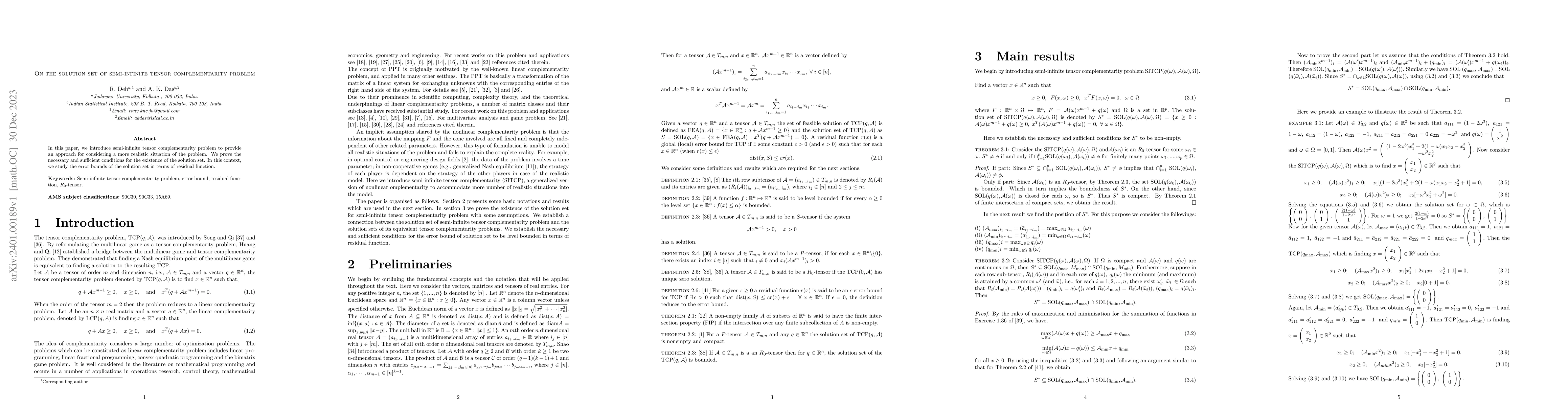 Thumbnail for On the solution set of semi-infinite tensor complementarity problem