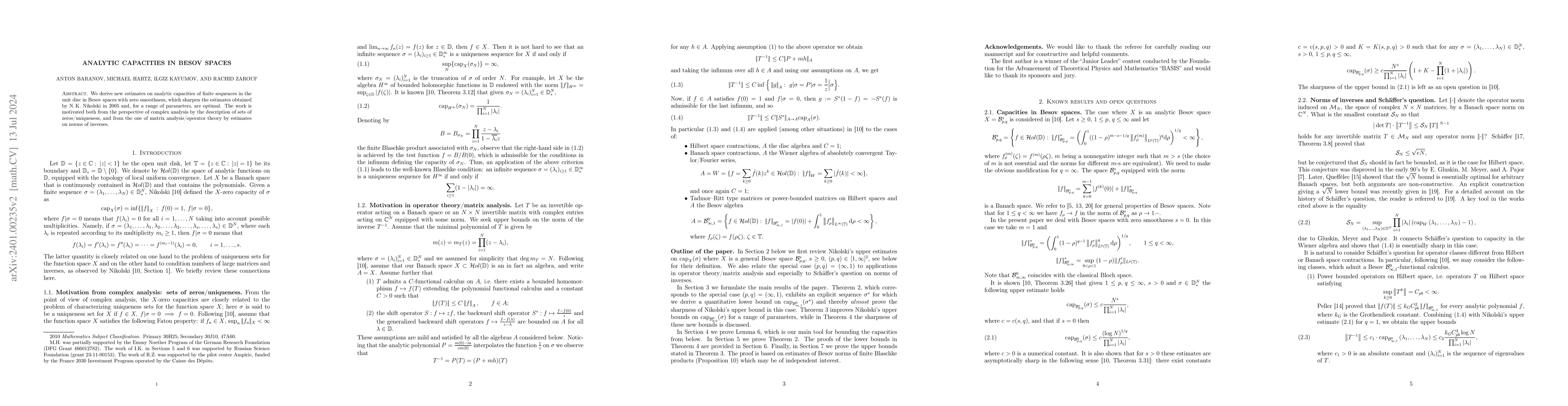 Thumbnail for Analytic capacities in Besov spaces