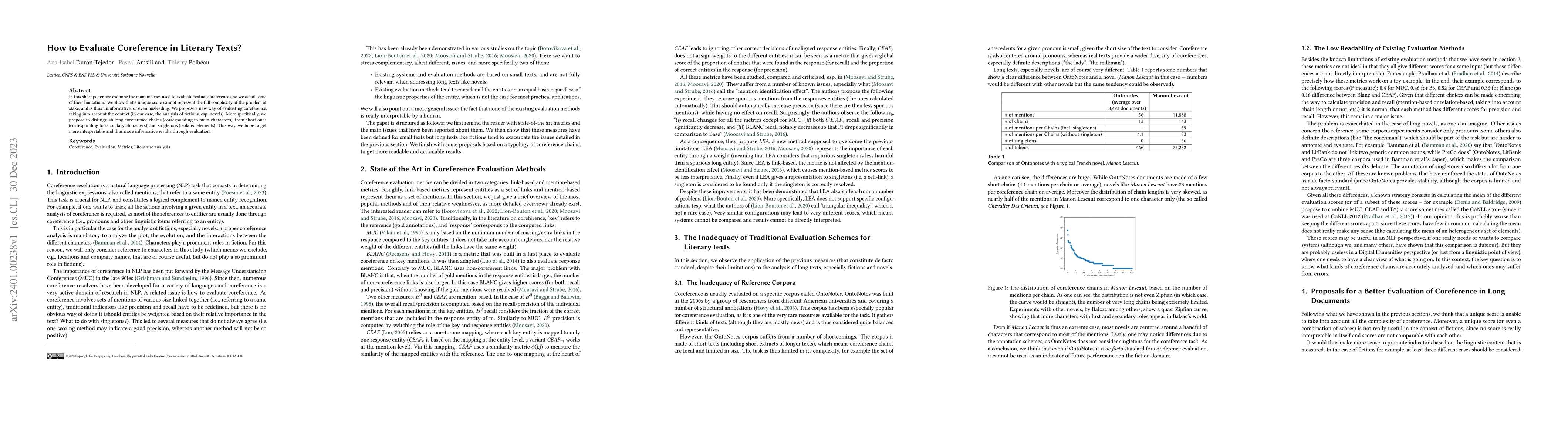 Thumbnail for How to Evaluate Coreference in Literary Texts?