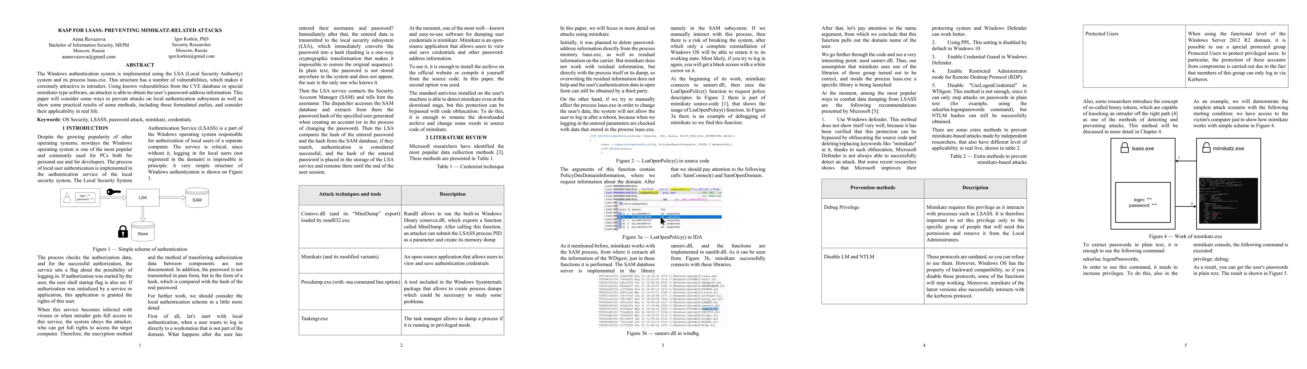Thumbnail for RASP for LSASS: Preventing Mimikatz-Related Attacks
