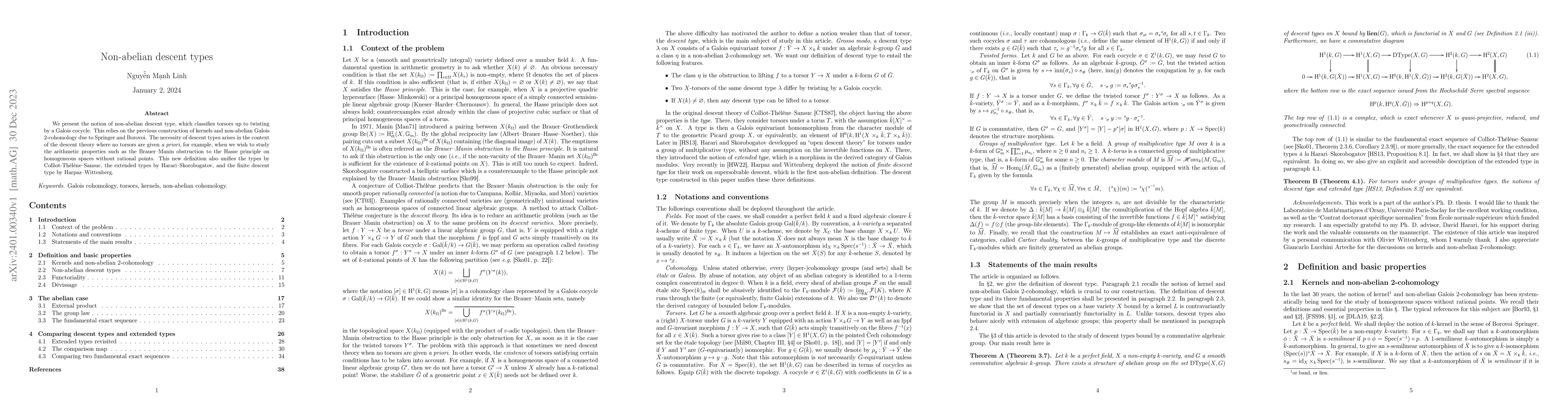 Thumbnail for Non-abelian descent types