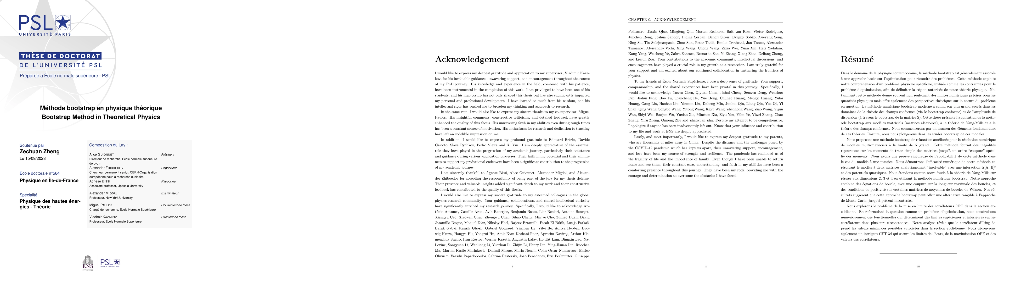 Thumbnail for Bootstrap Method in Theoretical Physics