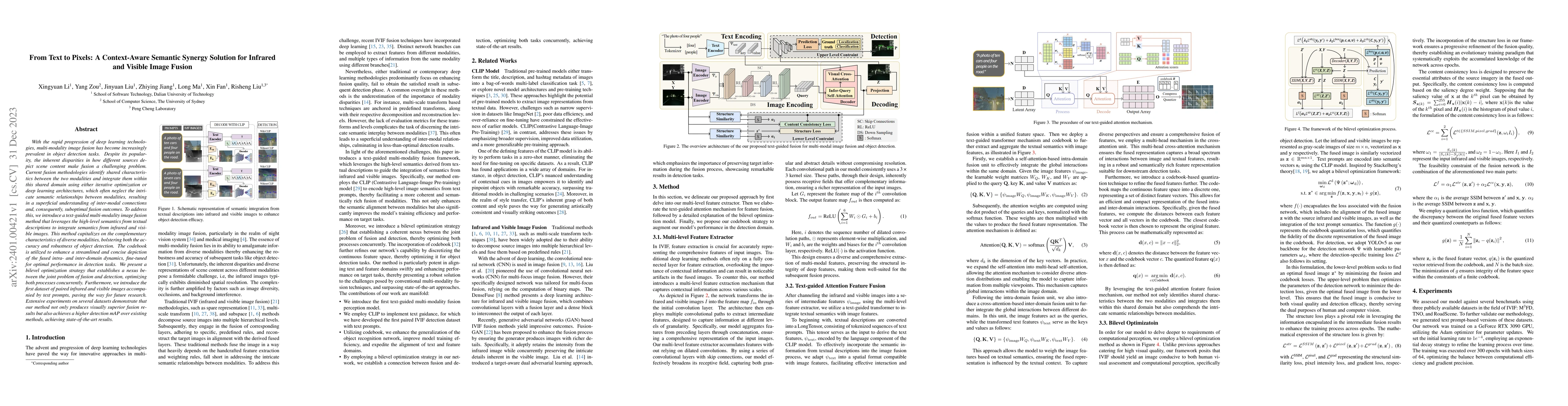 Thumbnail for From Text to Pixels: A Context-Aware Semantic Synergy Solution for
  Infrared and Visible Image Fusion