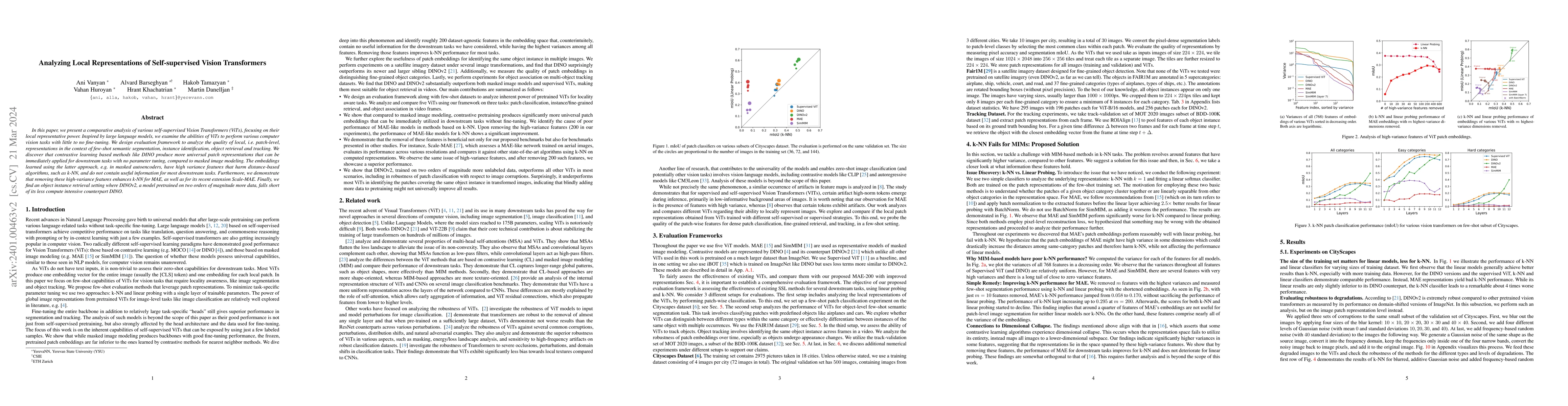 Thumbnail for Analyzing Local Representations of Self-supervised Vision Transformers