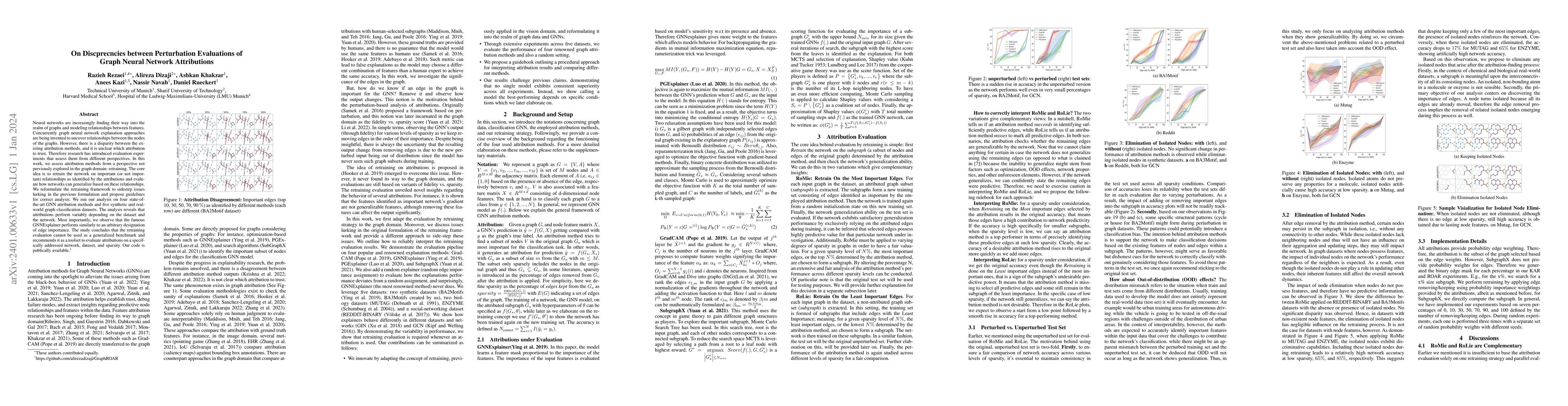 Thumbnail for On Discprecncies between Perturbation Evaluations of Graph Neural
  Network Attributions