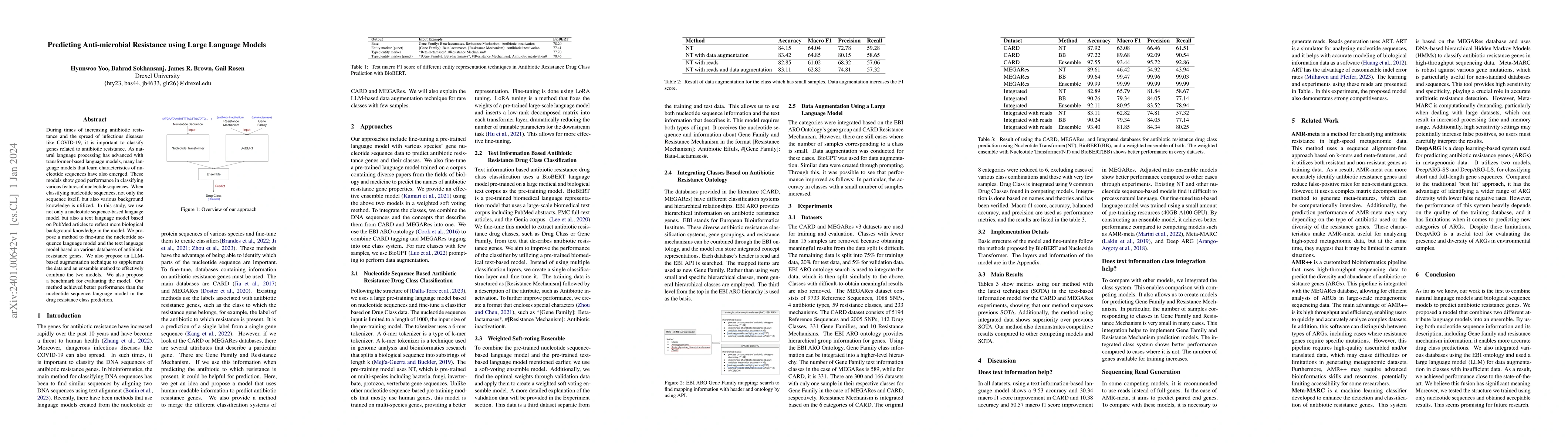Thumbnail for Predicting Anti-microbial Resistance using Large Language Models