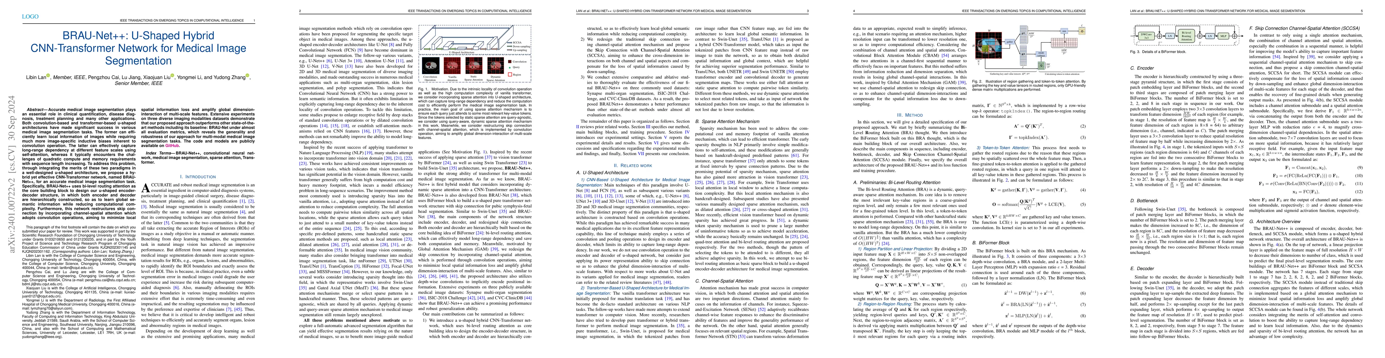 Thumbnail for BRAU-Net++: U-Shaped Hybrid CNN-Transformer Network for Medical Image
  Segmentation