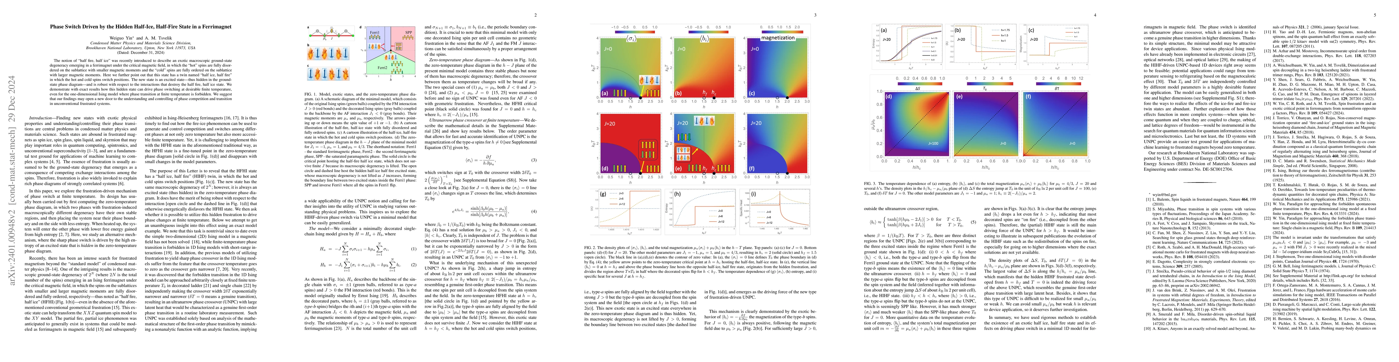 Thumbnail for Approaching the forbidden phase transition in the Ising model, III:
  Hidden frustration, continuous marginal phase transition, and the minimal
  model