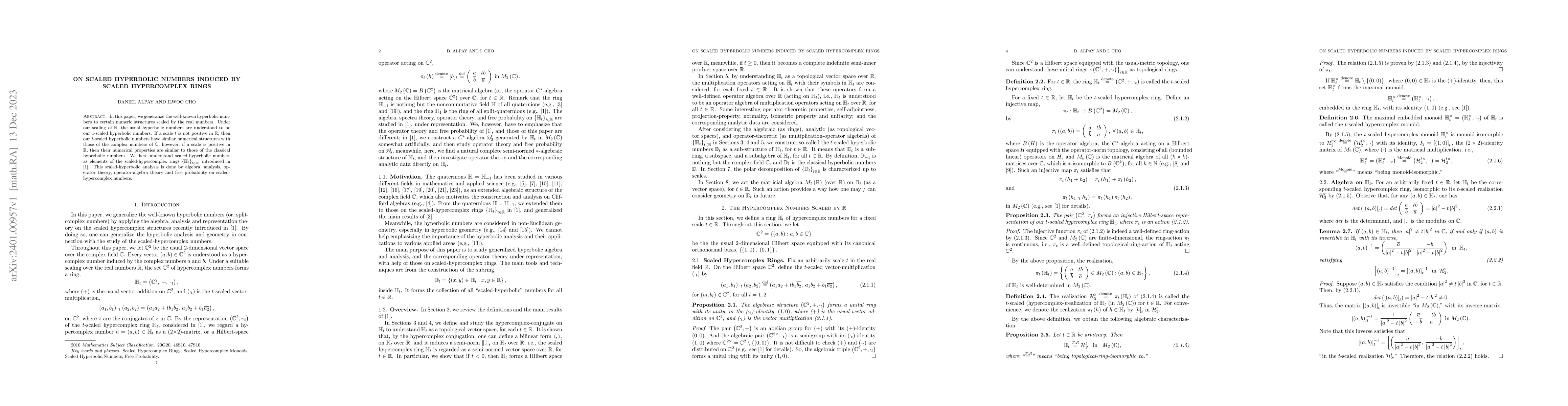 Thumbnail for On scaled hyperbolic numbers induced by scaled hyperbolic rings
