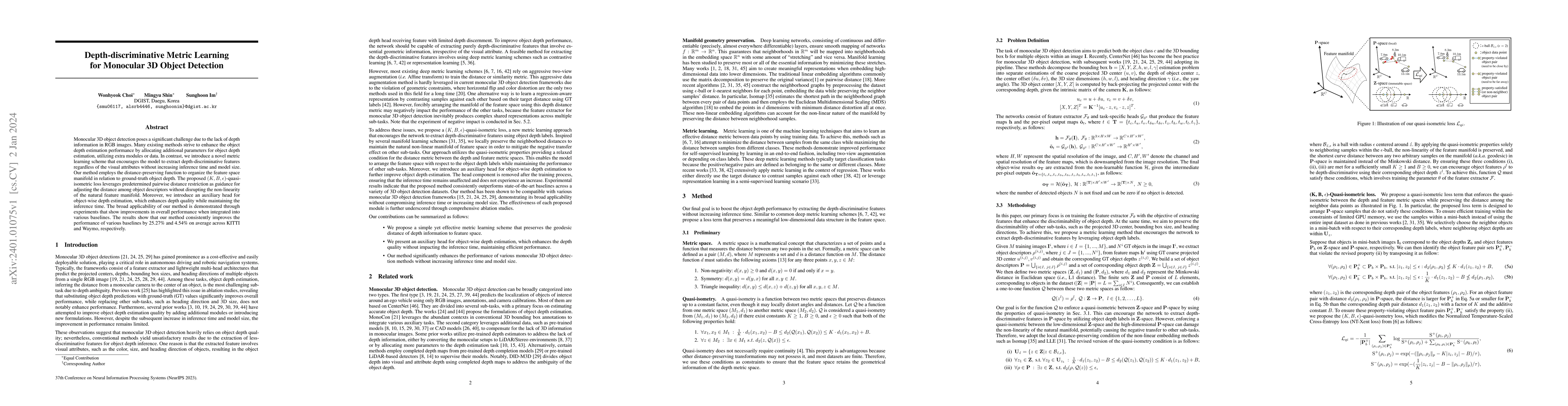 Thumbnail for Depth-discriminative Metric Learning for Monocular 3D Object Detection