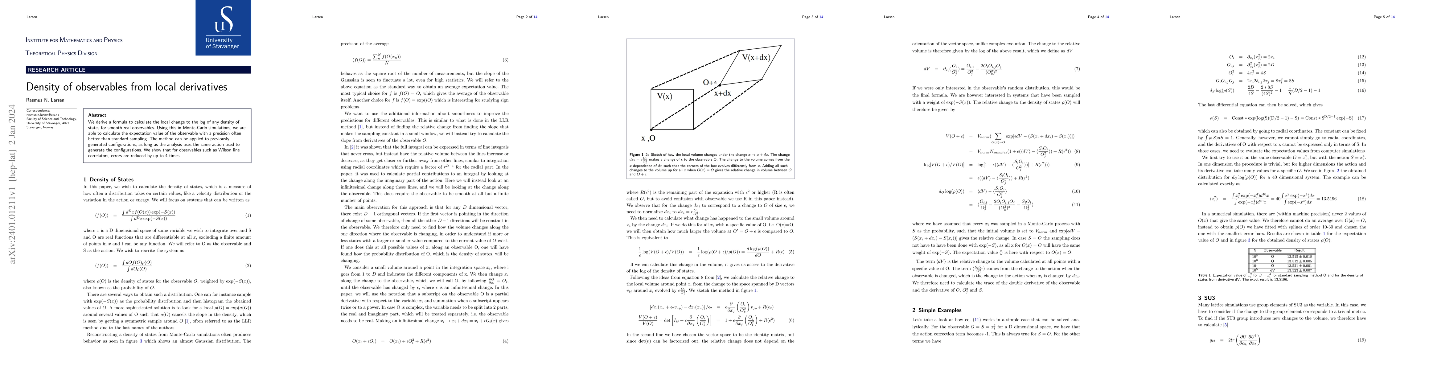 Thumbnail for Density of observables from local derivatives