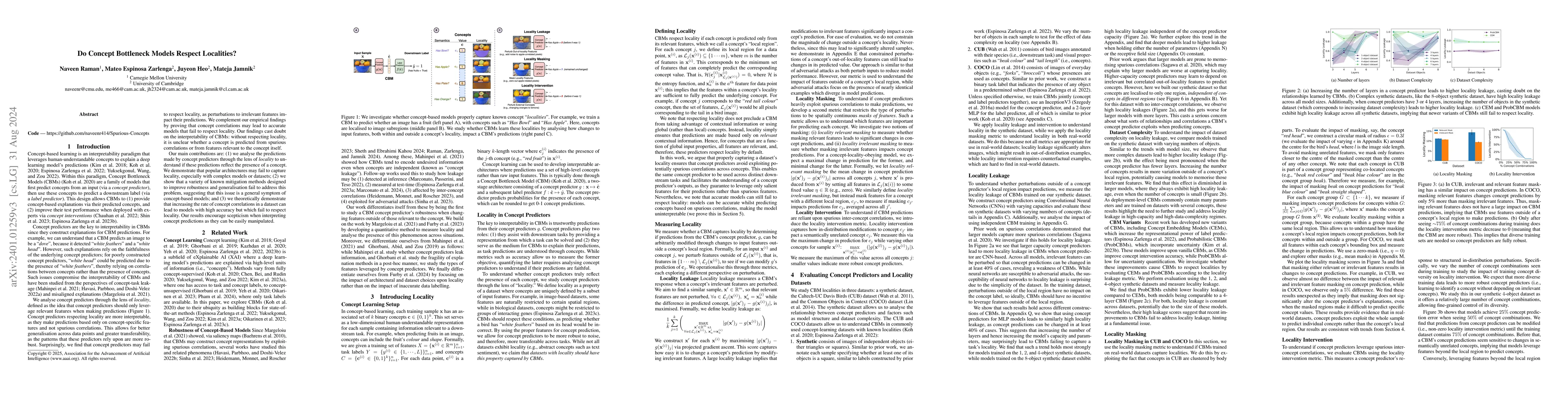 Thumbnail for Do Concept Bottleneck Models Obey Locality?