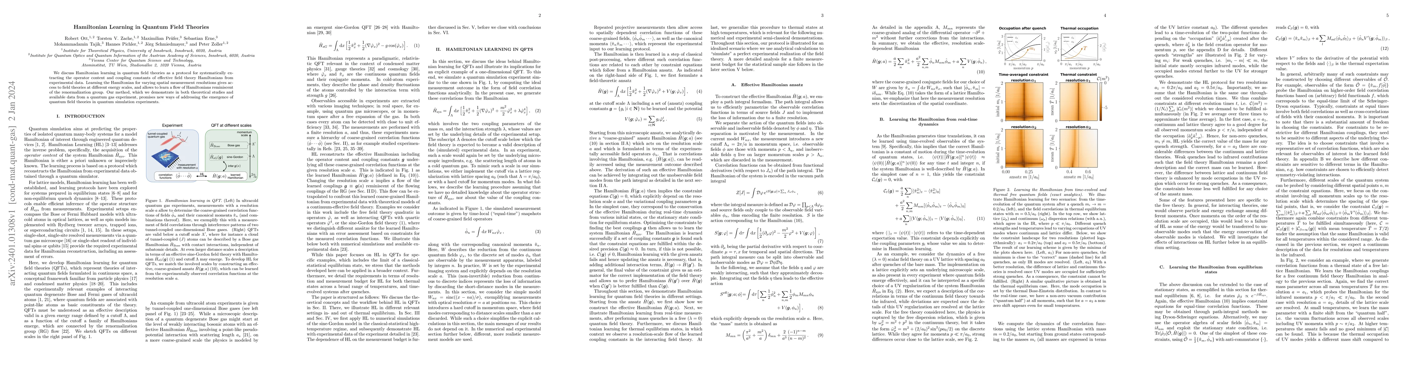 Thumbnail for Hamiltonian Learning in Quantum Field Theories
