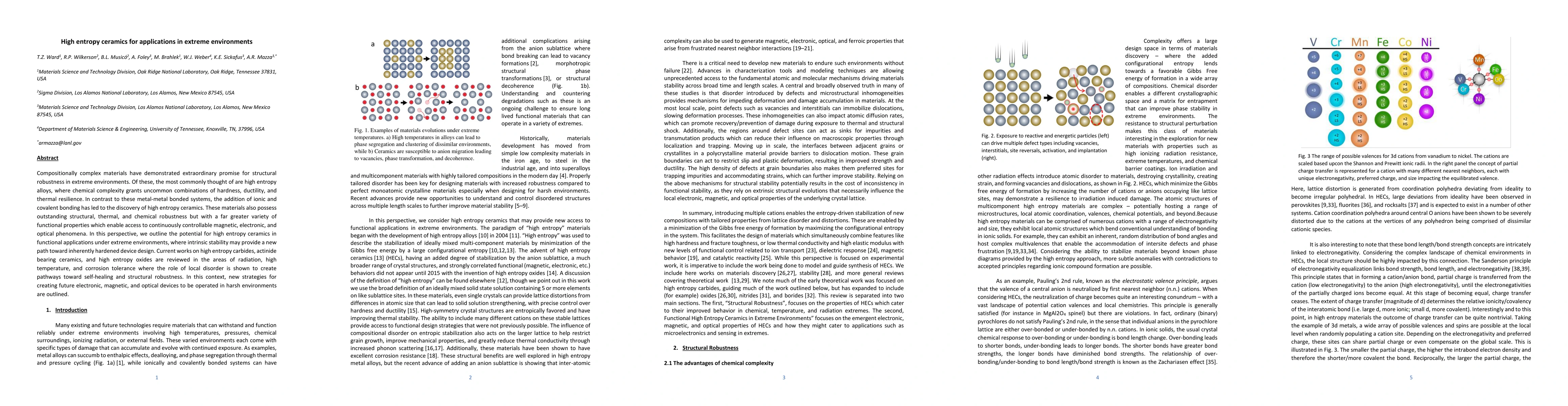 Thumbnail for High entropy ceramics for applications in extreme environments