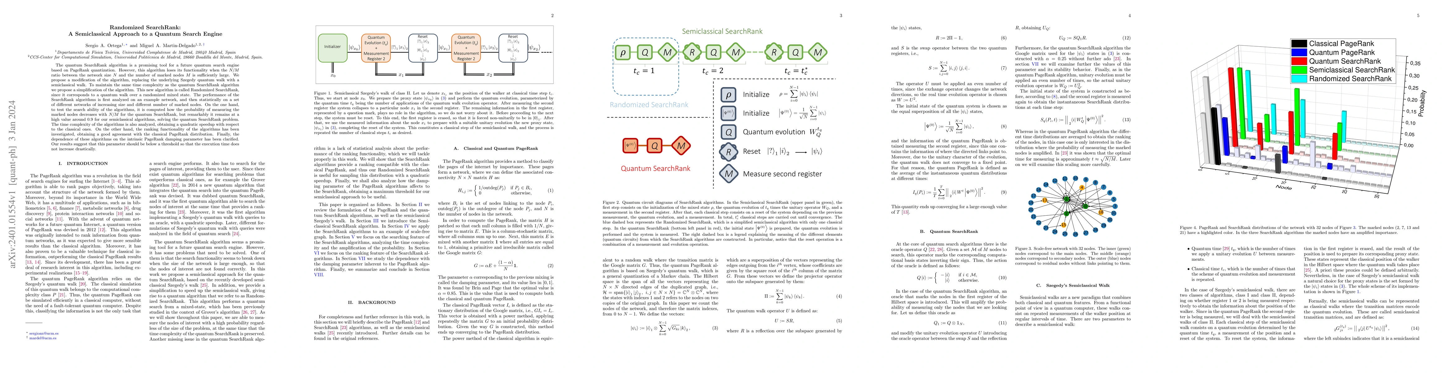 Thumbnail for Randomized SearchRank: A Semiclassical Approach to a Quantum Search
  Engine