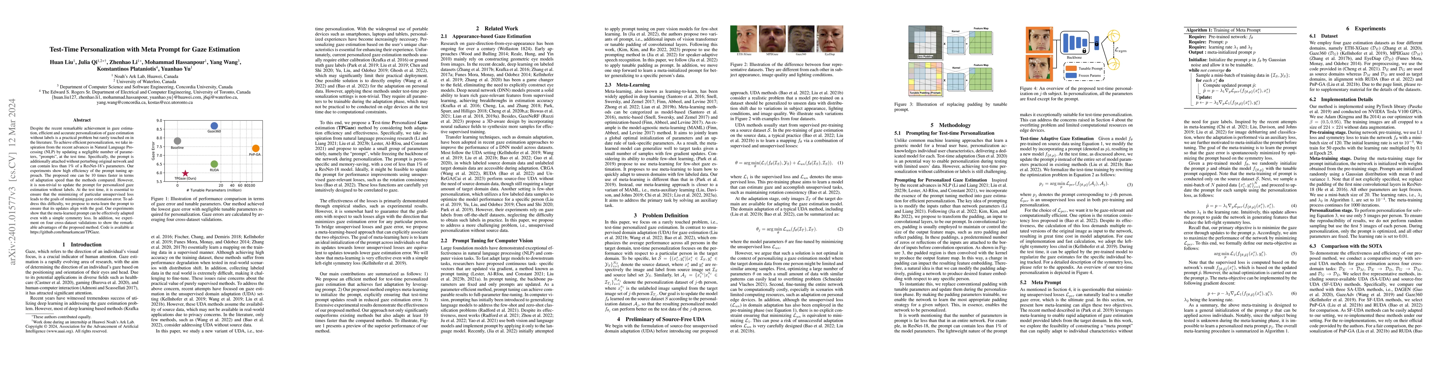 Thumbnail for Test-Time Personalization with Meta Prompt for Gaze Estimation