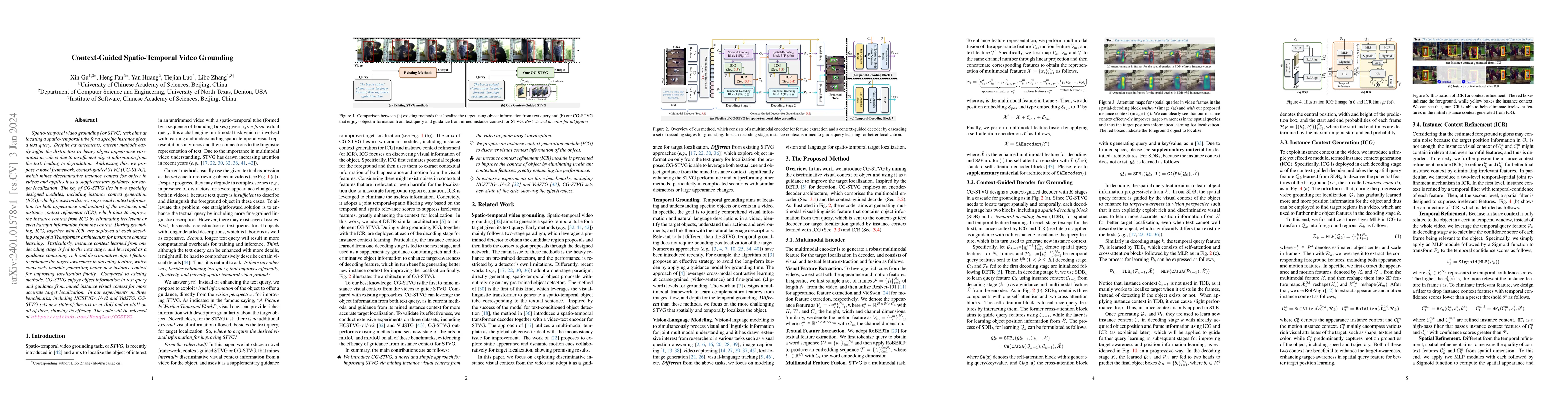 Thumbnail for Context-Guided Spatio-Temporal Video Grounding