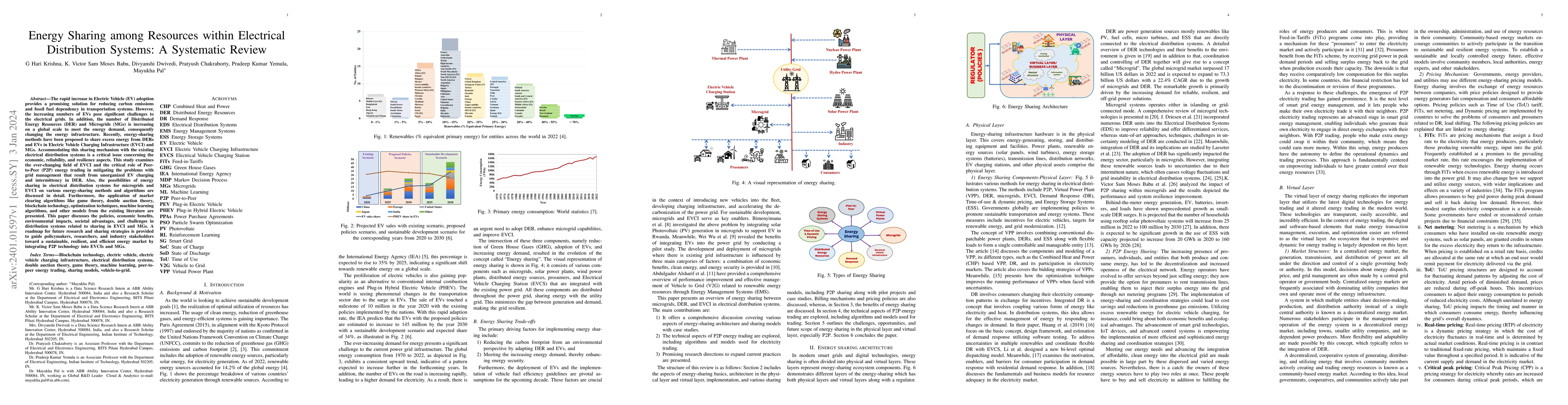 Thumbnail for Energy Sharing among Resources within Electrical Distribution Systems: A
  Systematic Review