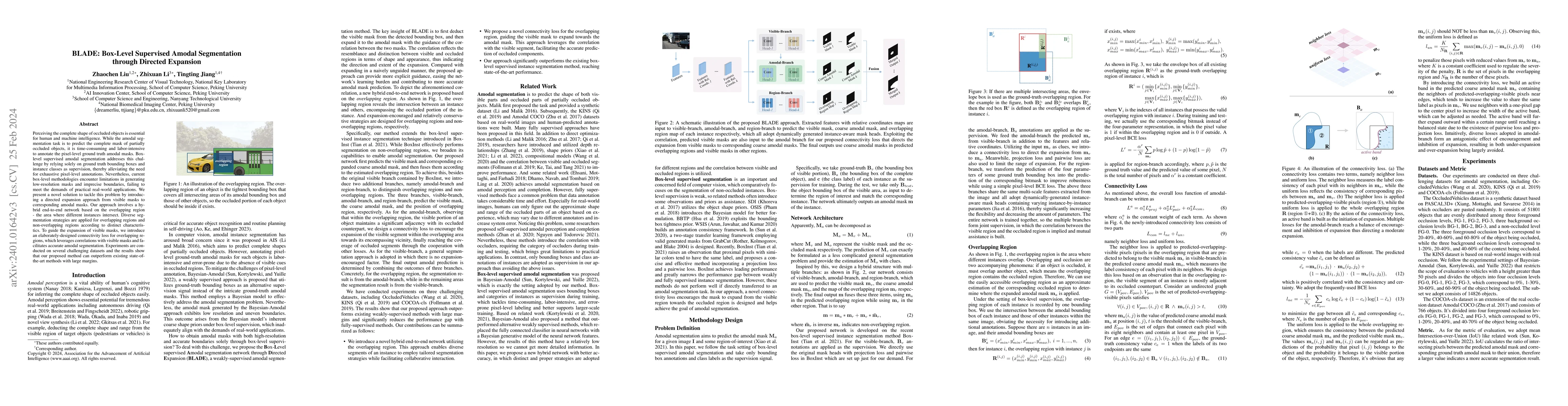 Thumbnail for BLADE: Box-Level Supervised Amodal Segmentation through Directed
  Expansion