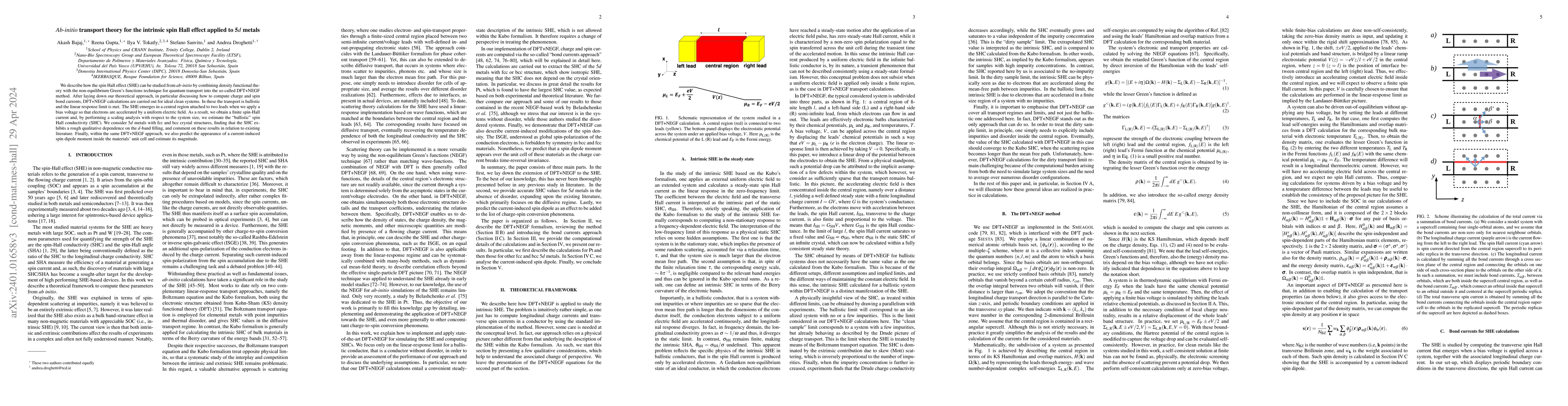 Thumbnail for Ab-initio transport theory for the intrinsic spin Hall effect applied to
  5$d$ metals