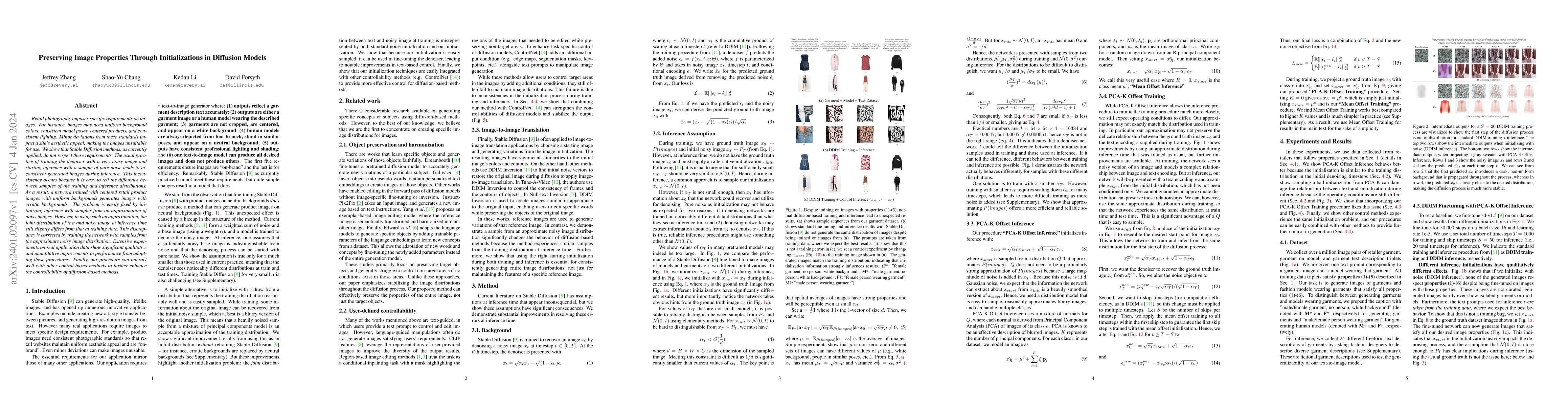 Thumbnail for Preserving Image Properties Through Initializations in Diffusion Models