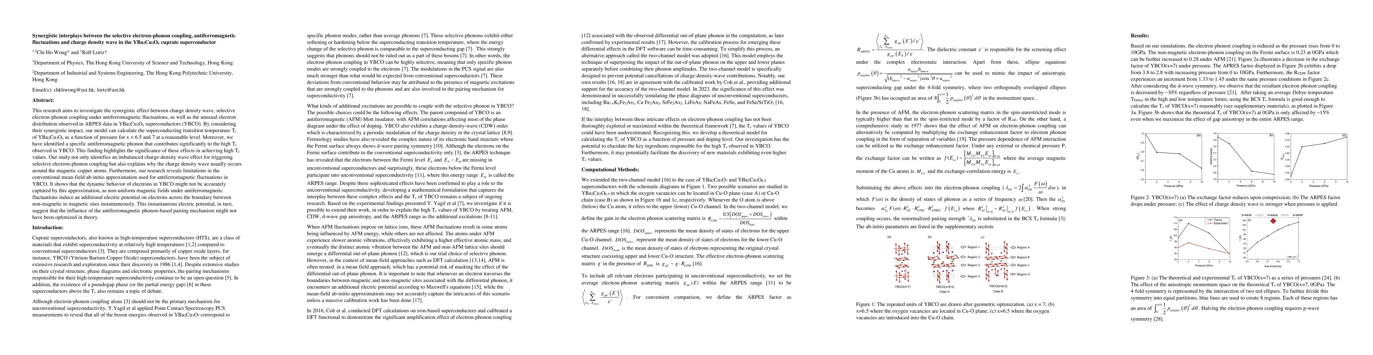Thumbnail for Synergistic interplays between the selective electron-phonon coupling,
  antiferromagnetic fluctuations and charge density wave in the YBa2Cu3Ox
  cuprate superconductor