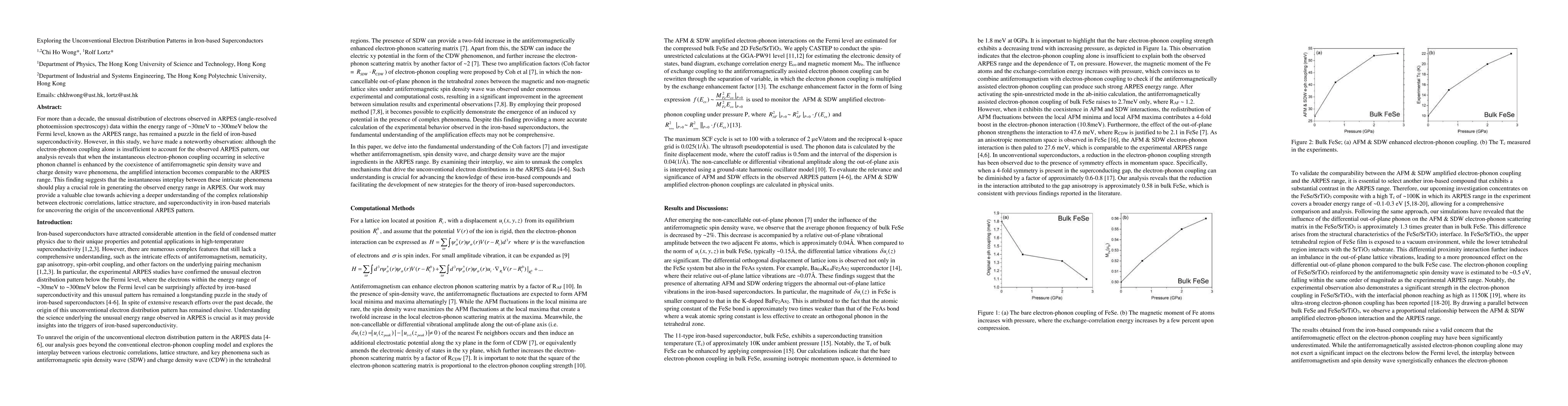 Thumbnail for Exploring the Unconventional Electron Distribution Patterns in
  Iron-based Superconductors