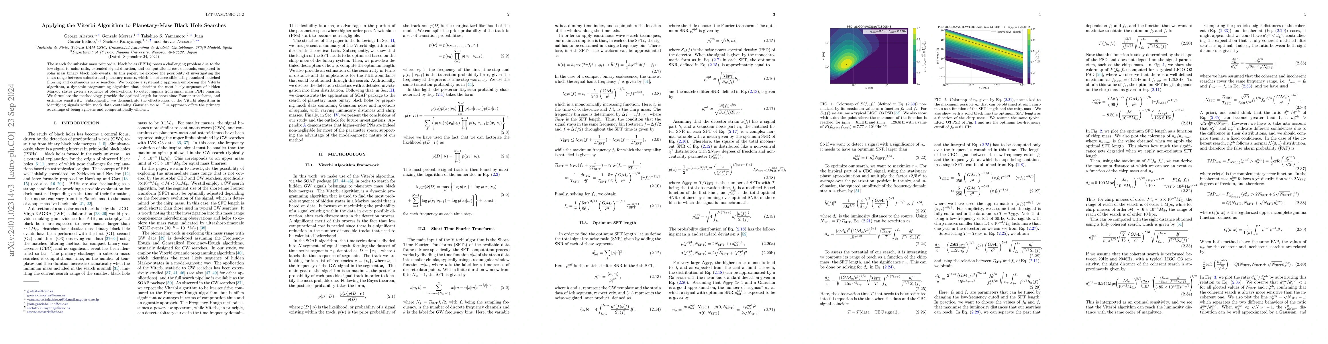 Thumbnail for Applying the Viterbi Algorithm to Planetary-Mass Black Hole Searches