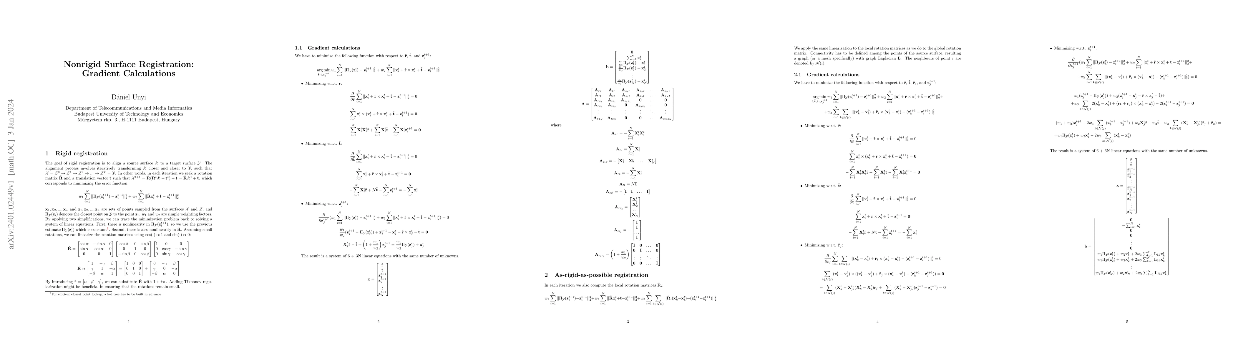 Thumbnail for Gradient Calculations for Nonrigid Surface Registration