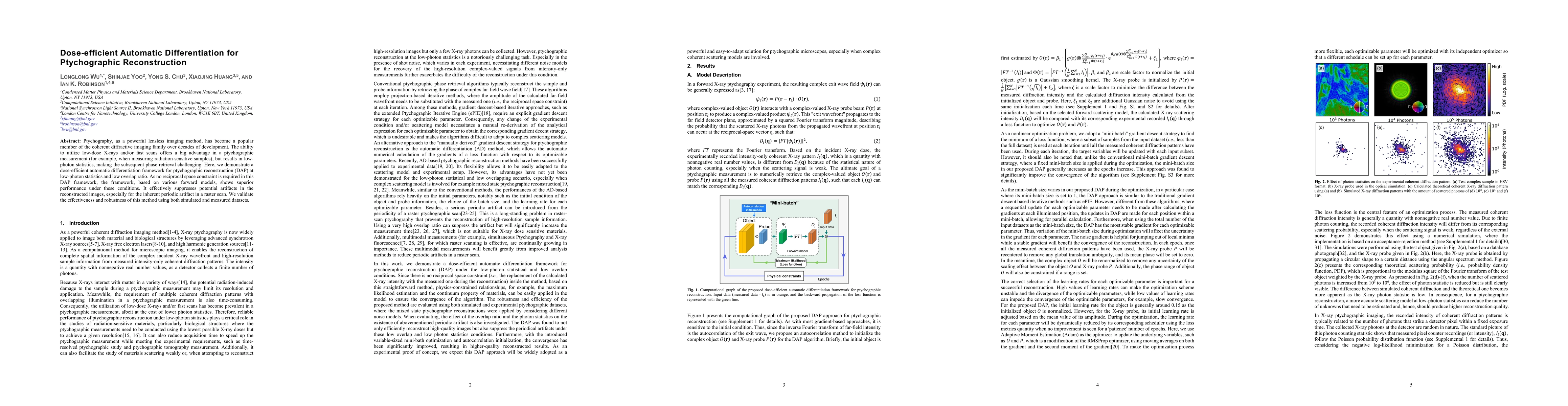 Thumbnail for Dose-efficient Automatic Differentiation for Ptychographic
  Reconstruction